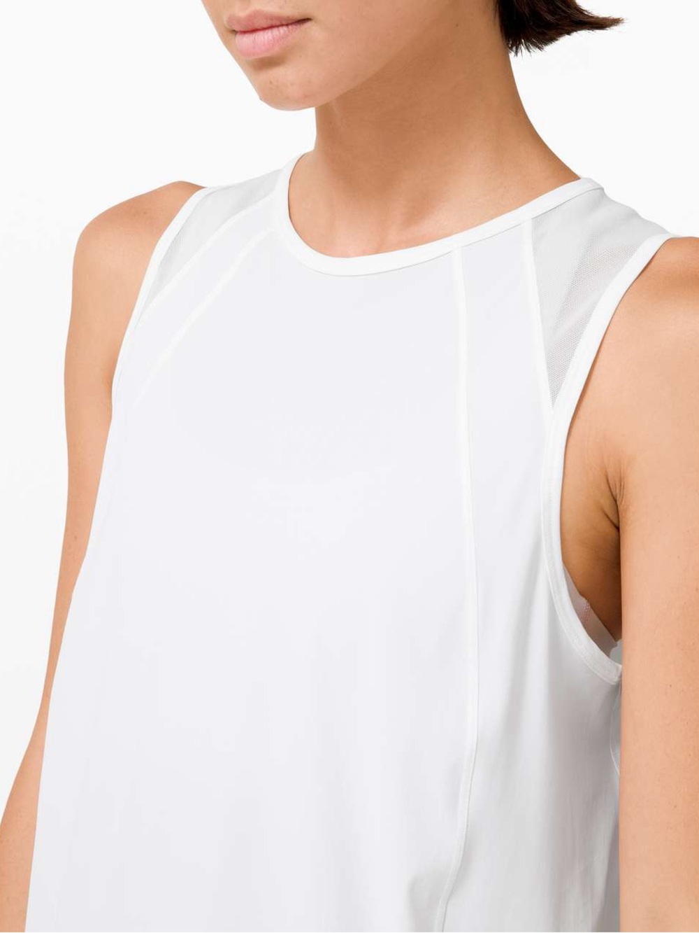 Lululemon sculpt tank top 14 Women’s White Sleeveless Performance Tank Top